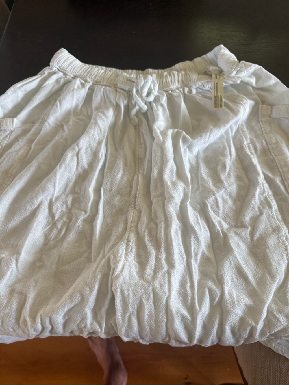 Free People Quinn Pants. 2 pairs ivory and charcoal combo XS - Picture 7 of 8